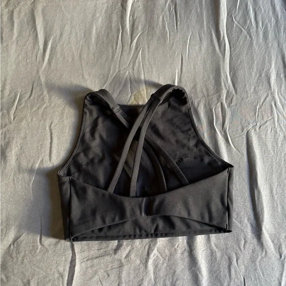 Oner Active Black High-Neck Sports Bra - Picture 3 of 3